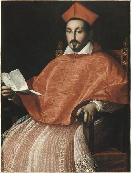 Ottavio Leoni Retrato del Cardenal Scipione Borghese oil painting image